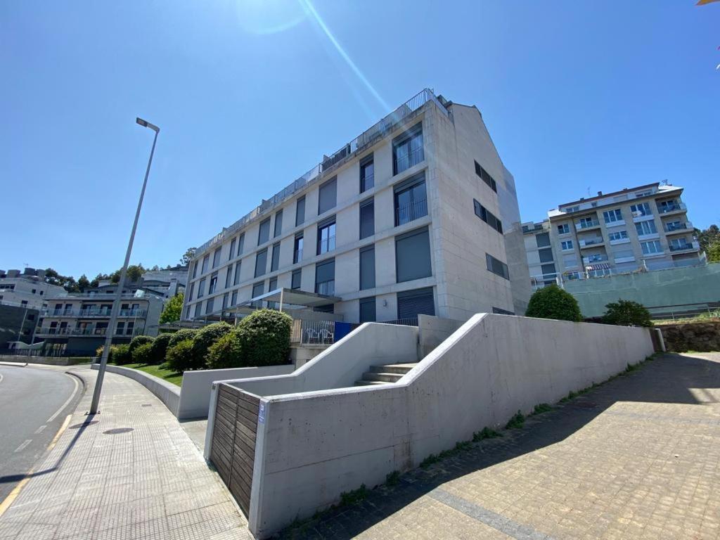 Baiona, Playa Santa Marta, Piscina公寓 外观 照片